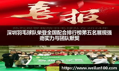 深圳羽毛球队荣登全国配合排行榜第五名展现强劲实力与团队默契