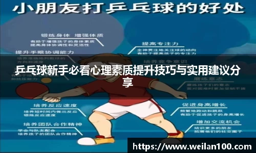 乒乓球新手必看心理素质提升技巧与实用建议分享