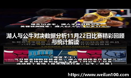 湖人与公牛对决数据分析11月22日比赛精彩回顾与统计解读